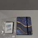 ZoneFoker Case for iPad Air 11-inch M3/M2 (2025/2024), iPad Air 5th/4th Generation 10.9'' (2022/2020), iPad Pro 11 (4th/3rd/2nd/1st Gen), Multi-Angle Stand Cover with Pencil Holder, Marble Ocean Blue