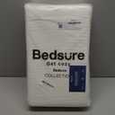 Bedsure Cotton Duvet Cover Full - 100% Cotton Waffle Weave Coconut White Duvet Cover Set, GentleSoft and Breathable Bedding Set for All Season, 3 Pieces, 80"x90"