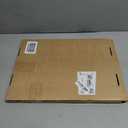 DOLLAR BOSS Bulletin Boards with Linen 1-Pack 16''X 12'' Double-Sided Cork Board for Walls Wood Framed Bulletin Boards, Small Pin Board for Home Kitchen Office Decorative Hanging 10 Pushpins (White)