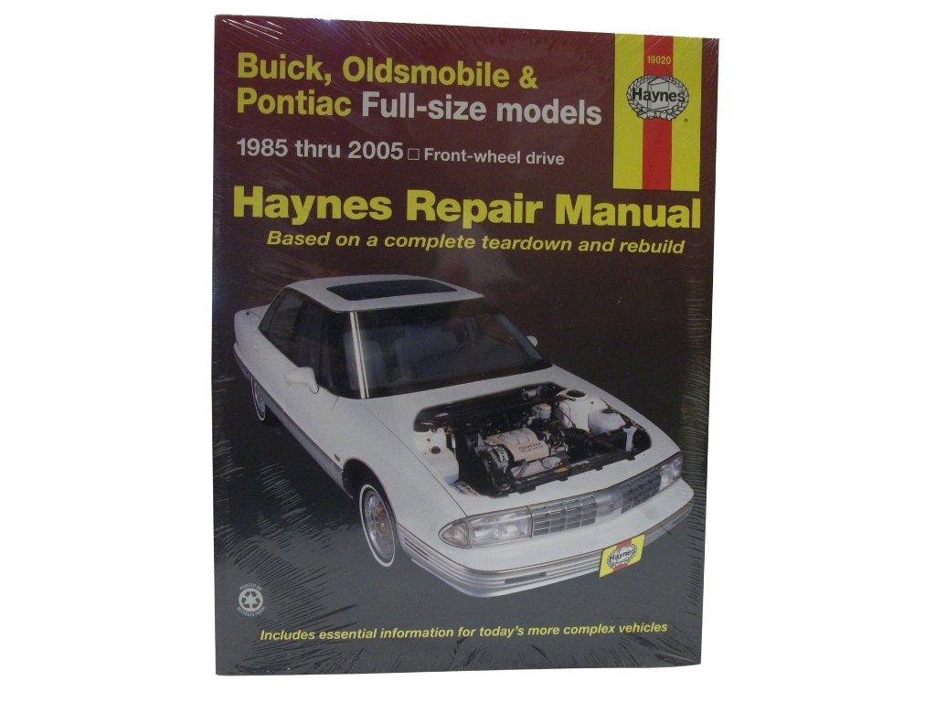 Haynes Repair Manual (Buick, Oldsmobile & Pontiac Full Size Models, 1985-2000)