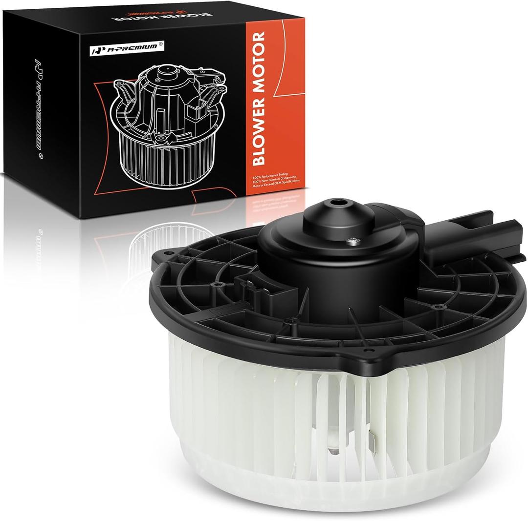 A-Premium HVAC Heater Blower Motor Assembly Compatible with Lexus & Toyota Vehicles - Highlander 2001-2007, GS300 1998-2005, RX300 1999-2003, GS400, GS430, SC430- Front Side, Replace# 87103-48020