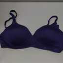 Warner's Women's Cloud 9 Super Soft Wireless Lightly Lined Comfort Bra, Evening Blue, 36D