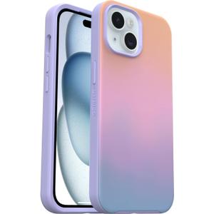 OtterBox iPhone 17e, 16e, 15, 14, 13 (ONLY) Symmetry Series+ Case, Snaps to MagSafe, Ultra-Slim, Raised Edges Protect Camera & Screen - Non-Retail Packaging - Soft Sunset