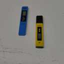 VIVOSUN Digital pH and TDS Meter Kits, 0.01pH High Accuracy Pen Type pH Meter  2% Readout Accuracy 3-in-1 TDS EC Temperature Meter for Hydroponics, Pool and Aquarium, Yellow Blue, UL Certified
