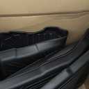 Floor Mats for GMC Terrain & Chevy Equinox 2018-2024 (Excludes EV) - Custom Fit All-Weather TPE Floor Liners - Full Set (1st & 2nd Row + Cargo Mat) - Non-Slip & Easy to Clean Car Accessories Black