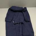 cyeollo Dog Sweaters for Medium Dogs Boy, Stretchy Warm Turtleneck Doggy Clothes for Fall Winter, Thermal Knit Pet Apparel with Sleeves, Navy XL