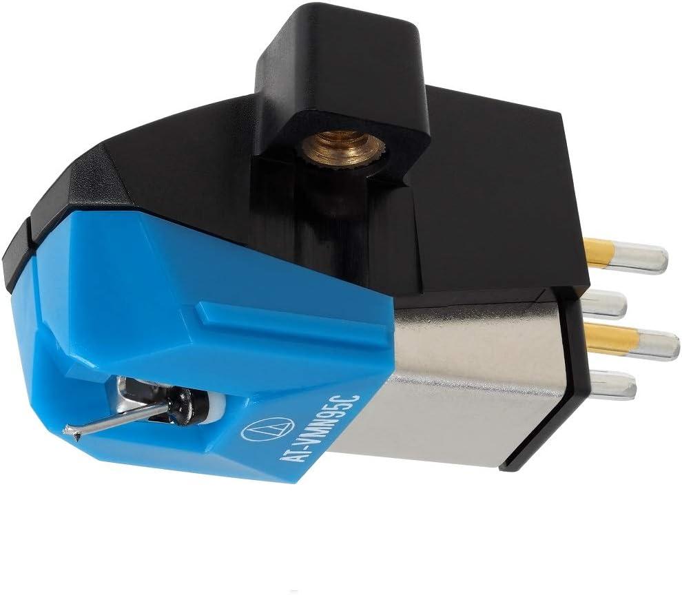 Audio-Technica AT-VM95C Dual Moving Magnet Turntable Cartridge Blue