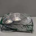 Elevated Dog & Cat Bowls with Stand  Raised Pet Feeder for Small Dogs & Cats, Stainless Steel Dog Food Bowls Elevated, Cat Food Bowl Stand, Elevated Cat Feeding Station (Black)