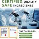 Fresh Essential Oils Set  8 Pcs Uplifting Aromatherapy Oils for Diffuser | Purifying Scents for Home,Fragrance Oil for Candle, Aromatherapy Gift Set | Lemon, Peppermint, Rosemary, Eucalyptus & More