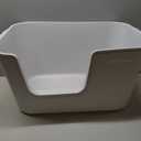 Extra Large Kitty Litter Box with High Sides, Anti-Splashing, Tool-Free Assembly, Multi Cat, Jumbo (Grey) 24.60" L x 16.92" W x 12.99" H