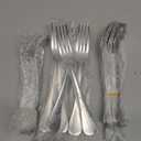 HaWare 18/10 Silverware Set, 40-Piece Stainless Steel Flatware Service for 8, Luxury Cutlery with Ultra Sharp Serrated Knife, Modern Eating Utensil Include Fork Spoon, Dishwasher Safe