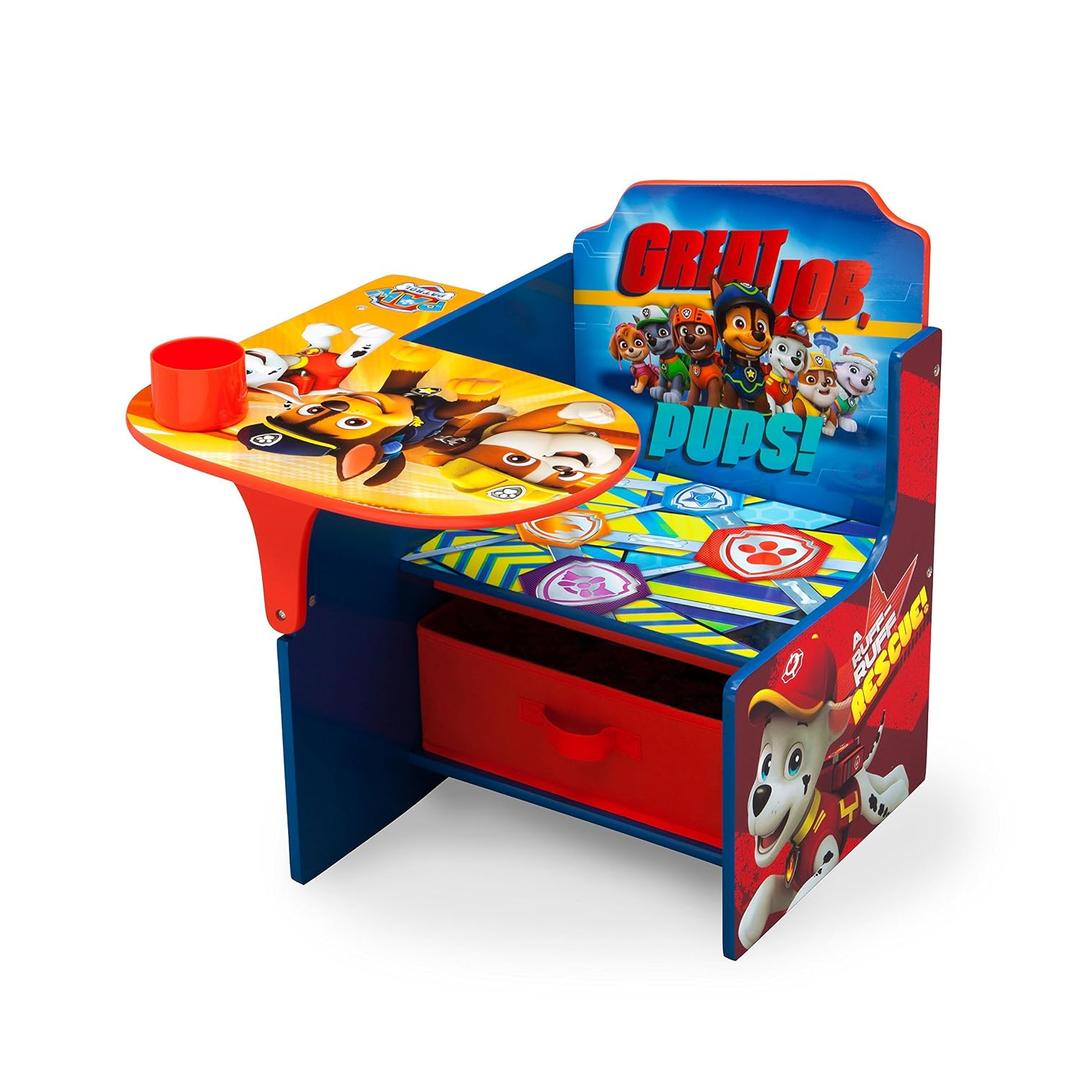Delta Children Chair Desk with Storage Bin, Nick Jr. PAW Patrol