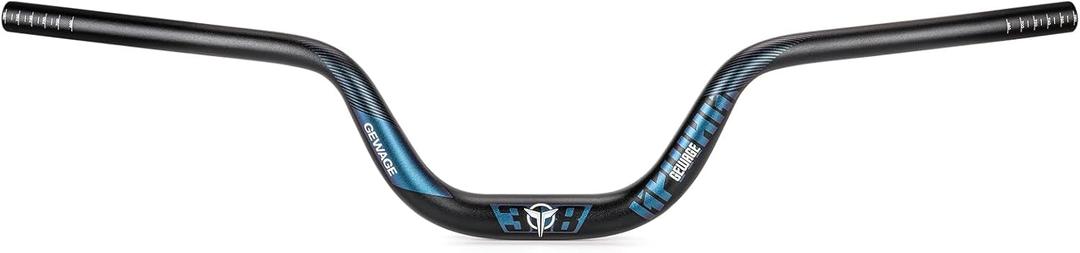 31.8 Bike Handlebar - 25mm, 55mm, 70mm, 90mm,120mm Riser Handlebar - 780mm Aluminium Alloy Mountain Bike Bicycle Handlebars (120mm Rise)