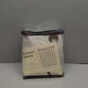 100% Blackout Shield Linen Blackout Curtains for Bedroom, Beige Grommet Curtains for Living Room, Thermal Insulated Room Darkening Drapes for Nursery, Fall Home Decor, 50" W x 84" L, 2 Panels