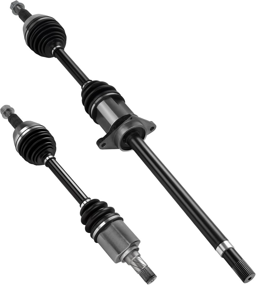 NEW Left & Right Front CV Axle Shaft Assembly fits for Nissan Maxima 2009 2010 2011 2012 2013 2014 V6 3.5L (Only for S/SV trims), Driver and Passenger Side, 2-Pack