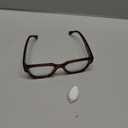 livho Oversized Eyewear Frame for Woman and Men - Rectangle Fashion Glasses for Computer, Chic Preppy Frame