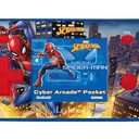 Lexibook Spider-Man Cyber Arcade Pocket Game Console, 150 Games, LCD Screen, Battery Operated, red/Blue, JL1895SP