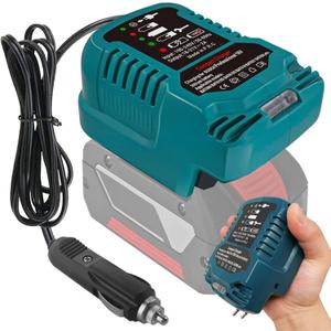 Charger for Bosch 18V Battery Replacement,for Bosch 18V GBA Mini Portable Car Compact Chargers,with Cigarette Lighter Plug Vehicle