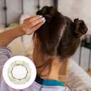 20Pcs Hair Net,Invisible 39cm Hair Bun Maker,Elastic Mesh Hairs Nets for Buns 20 U-Shaped Pins Ballet Hairs Accessories for Women Ballet Buns Dance (Brown)