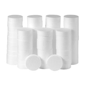 2 Inch 72-Pack Foam Circles for Crafts (1" Thick), Polystyrene Round Foam Disc for DIY Projects, Cakes and Decorations, Sculpture, Modeling, Arts and Crafts Supplies.(White)