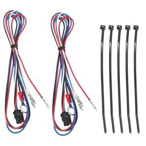 X AUTOHAUX Tow Mirrors Wiring Harness for Chevrolet Silverado 1500 2500 HD 2014-2018 for GMC Sierra 1500 2500 HD 2014-2018 Tow Mirror Adapter Harness for Cargo Running Turn Signals Light