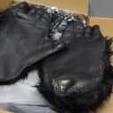 Halloween Gorilla Costume Adult Men Funny Onesie Furry Suit Plus Animal Chimpanzees Costumes Cosplay Party (Large)