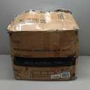 Bar Stools Set of 2, Adjustable Swivel Bar Chairs with Shell Back, PU Leather Counter Height Bar Stools for Kitchen lsland, Light Grey