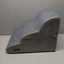 3 Tiers Dog Ramp and Stairs for Beds Or Couches - Non-Slip Sturdy Pet Steps - for Small Dogs to get on High Bed (grey)