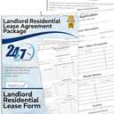 PlanNow Residential Lease Agreement Forms Rental Applications - Disclosure - Walkthrough Checklist - Attorney-Approved - State-Specific - Easy Instructions Protect Yourself &Tenant Live Legal Support