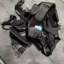 Dog Lift Harness, Rehabilitation Lifts Vest for Dogs, Support & Recovery Sling, Adjustable Breathable Lifting Straps for Old, Joint Injuries, Arthritis, Paralysis Dogs Walk (S, Black)