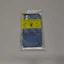 GiiYoon Silicone Case Compatible with Samsung Galaxy A15, Full Body Silky Soft Touch Phone Case with Camera Protection, Shockproof Cover with Microfiber Lining, Blue