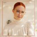 Madison Avenue Square Vintage TR90 Blue Light Blocking Reading Glasses for Women, Anti Eyestrain/Glare Computer Readers