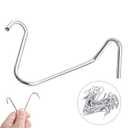 T-Post Clips (100pcs) Fence Wire Clips, Galvanized Steel Fence Clips, Time-Saving Convenient Pre-Cut Wire Ties