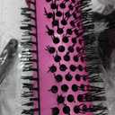 1.5-Inch Thermal Brush - Ceramic Ionic Heated Round Brush for 90's Full-Bodied Style, Volumizing, Smooth Hair & Natural Curls, Dual MCH Heating, Digital Display, 9 Temperature, Dual Voltage