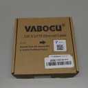 Vabogu Cat 8 Ethernet Cable, Heavy Duty High Speed Internet Network Cable, Multiple Size Options, 26AWG, 2000MHz 40Gbps with Gold Plated RJ45 Connectors, Shielded for Indoor & Outdoor Use, 25FT