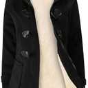 VDWIP Winter Jackets for Women Sherpa Lined Jacket Hoodies Women Fleece Thicken Warm Coat with Hood, Size: Medium