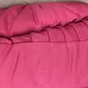 Wish Care 2 Pack Hot Pink Rectangle Table Clothes for 8 Foot Tables, Polyester Fitted Tablecloths 8ft Stretch Table Cover for Wedding, Birthday, Parties, Trade Show, Craft Show