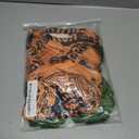 Kids Boys Halloween Long Sleeve T-Shirts Pants Cosplay Suits Christmas Costume With Leaf Skirts (130 (7-8 years), Brown)