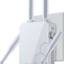2026 WiFi Extender Internet Booster, 10000 Sq.ft Long Range Repeater Wireless Routers Amplifier, Mesh WiFi 80% Faster | Broader Than Ever, Support More Network Devices at Home, 1Tap Setup