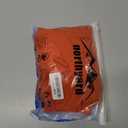 NORTHYARD Mens Swim Trunks 5" Beach Swim Shorts Quick Dry Bathing Suit with Mesh Liner Packable, Orange, 2XL (Orange, XXL)