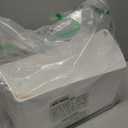 BLUE GINKGO Large Storage Basket – Plastic Caddy with Wooden Handle for Bathroom, Pantry, or Cleaning Supplies (White)