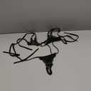EVAbaby Sexy Floral Lace Lingerie Set Sheer Eyelash Halter Two Piece Sleepwear for Women (One Size, 1-black (no Mask))