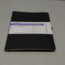 POPRUN Planner 2026-2027 (Large 8.5"x 10.5"), Horizontal Weekly Notebook Jul.2026 - Jun.2027, Academic Appointment Book with Monthly Tabs, Leather Hardcover, Inner Pocket - Black