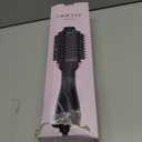 Hair Dryer Brush Blow Dryer Brush in One, Upgraded 4 in 1 Hair Dryer and Styler Volumizer with Negative Ion Anti-frizz Ceramic Titanium Barrel Hot Air Hair Straightener Brush