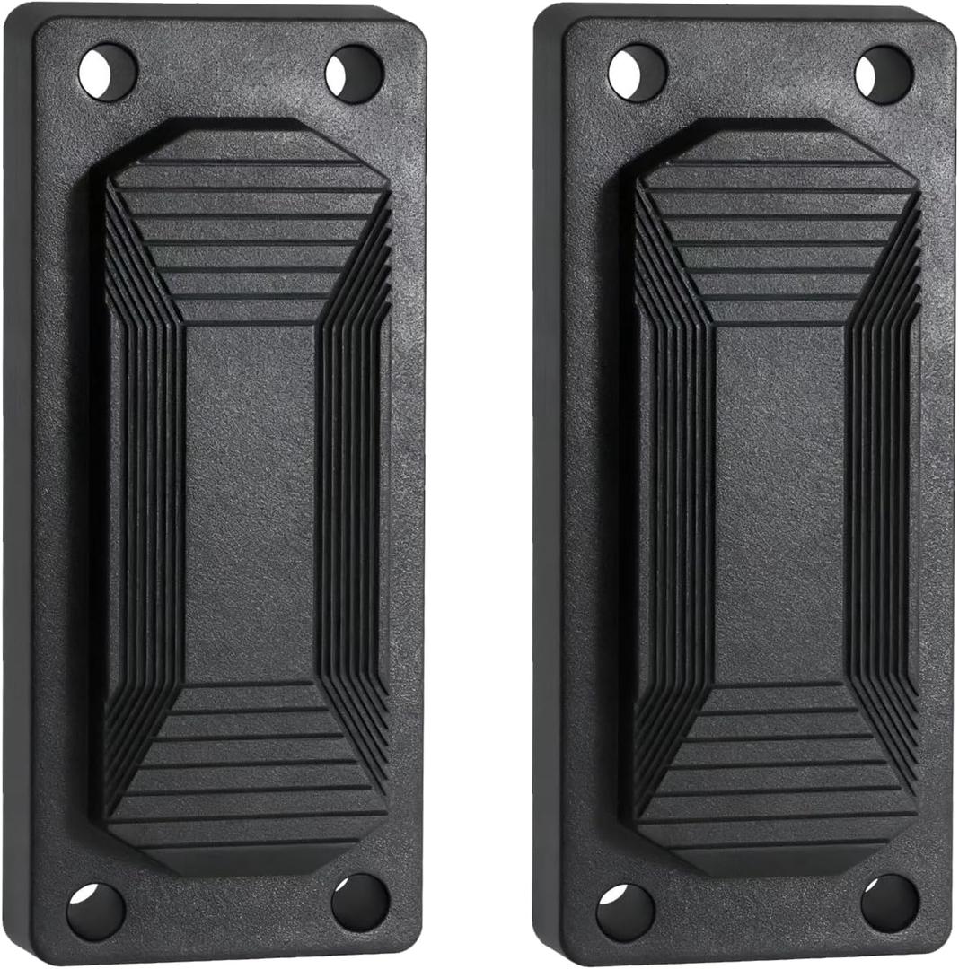 Gun Magnet Mount, 55 lb Rating,Magnetic Gun Holster| Rubber Coated Gun Holder for Handgun, Shotgun, Rifles, Revolvers| Beside Holster, Using in Cars, Trucks, Wall, Desk (Black)