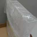 2 Pcs 12 Inch Acrylic Wall File Holder Tablet or Patient Chart Holder with Open Sides Medical Files Hanging Organizer for Wall Anchor Hardware for School Office Home (Square Style)