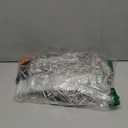 Upgraded 640LED Solar Christmas Icicle Lights Outdoor Waterproof,60+16FT 13 Modes & USB Rechargeable Solar Powered Icicle Light for Roof House Yard Christmas Outdoor Decoration (Cool White)