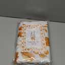 Romanstile Fall Rectangle Tablecloth 60 x 102 Inch,Thanksgiving Autumn Harvest Orange Maple Leaf Table Cloths, Stain Resistant Farmhouse Table Cover for Thanksgiving Holiday Dinner Party