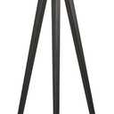 Director Floor Lamp, 48.5"Hx18"W, Black