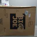 Big Joe Hug Bean Bag Chair, Basalt Blue, Vegan Suede, Kids and Teens, 3 feet